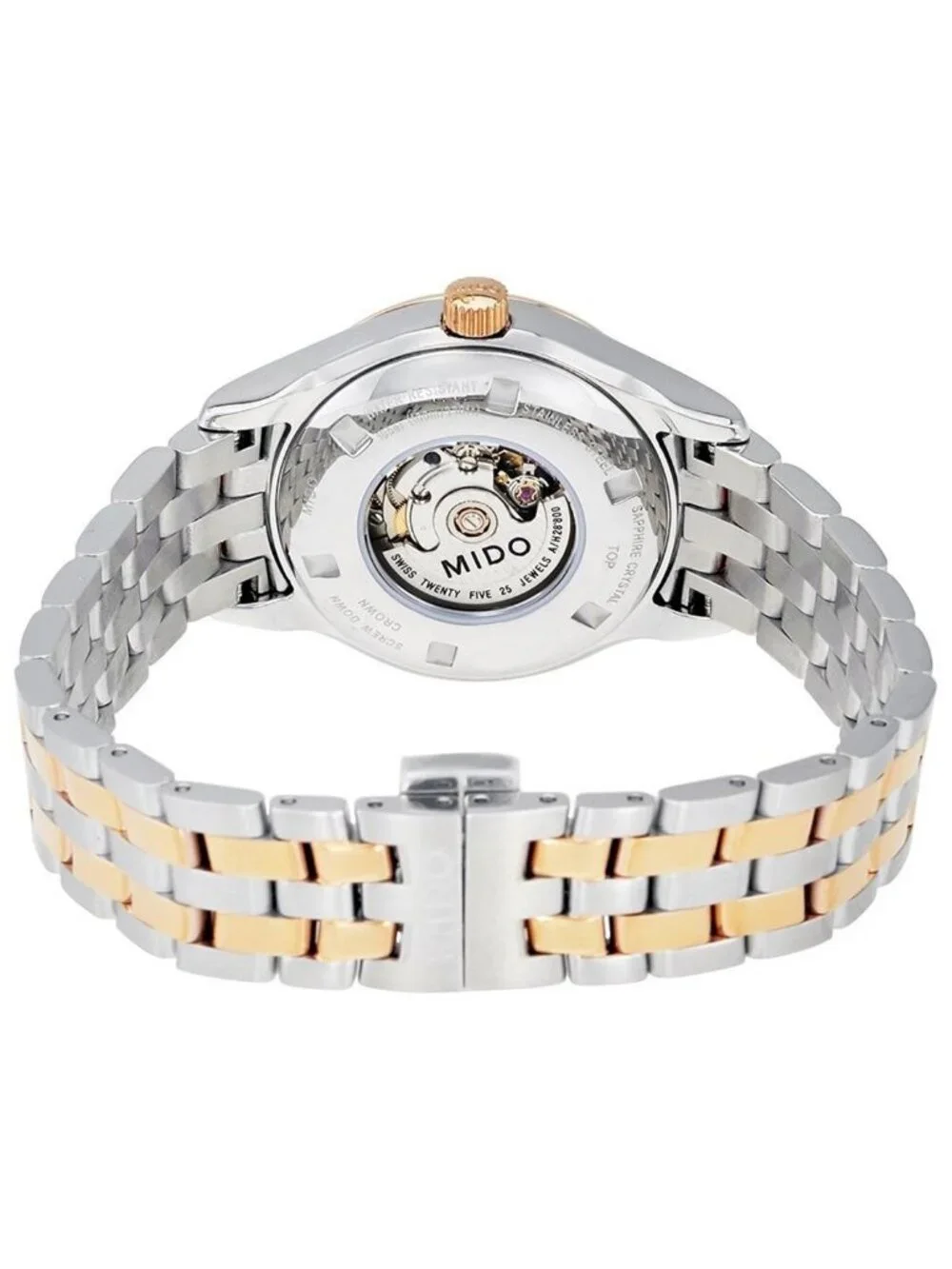 NWT Mido Belluna Automatic Silver Dial Ladies Watch